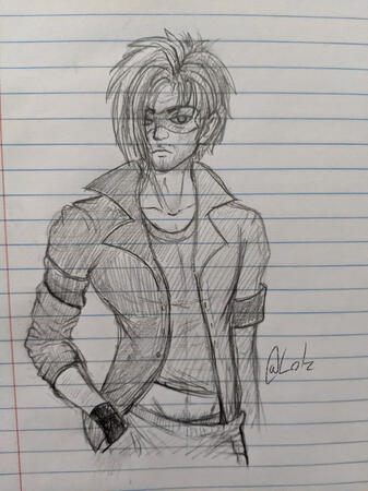 Abrahm Valentin sketch (April 8th)