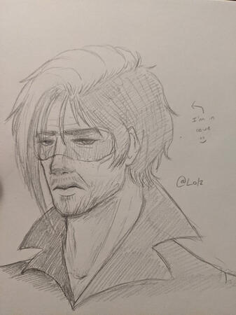 Abrahm Valentin sketch (5/5)
